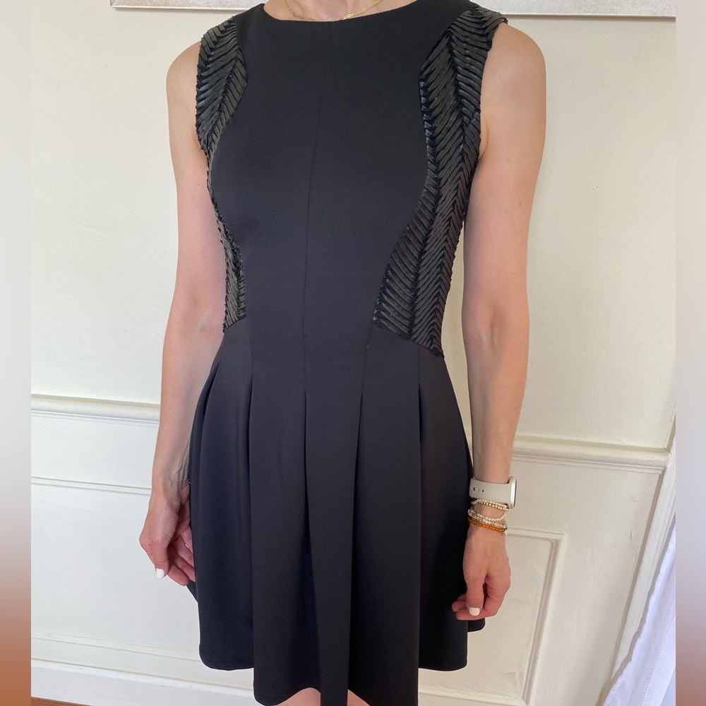 PATRIZIA LUCA Womens A Line black Dress NWOT